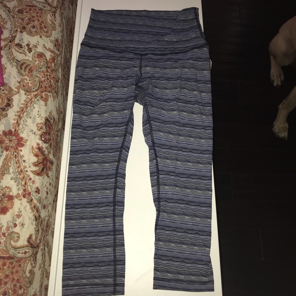 Blue lululemon leggings